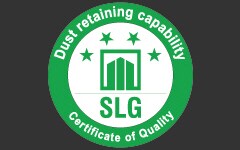 Capacité de rétention de la poussière1